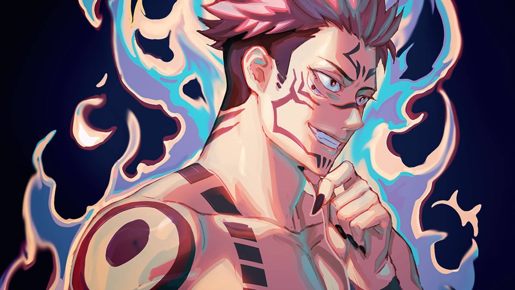 king sukuna wallpaper