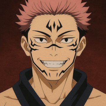 Sukuna Face Markings